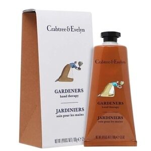 Crabtree & Evelyn‎ Gardeners Cream Hand Therapy 3.5 oz New In Box